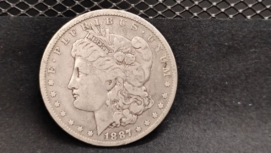 U.S. 1887-O SILVER MORGAN DOLLAR