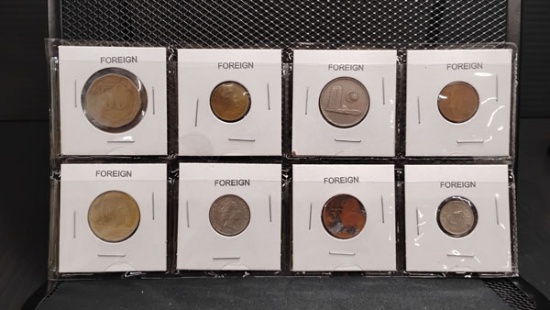 (8) FOREIGN COINS