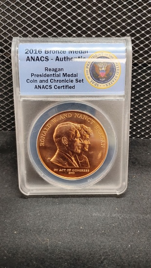 2016 BRONZE MEDAL - AUTHENTIC REAGAN PRESIDENTIAL COIN