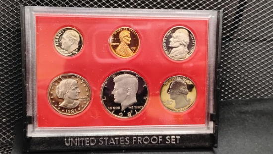 U.S. 1981 S MINT COIN PROOF SET