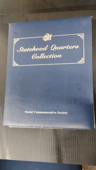 STATEHOOD QUARTERS AND STAMPS COLLECTION HONORING THE STATES OF UNION AND EXTRA U.S. TERRITORIES - V
