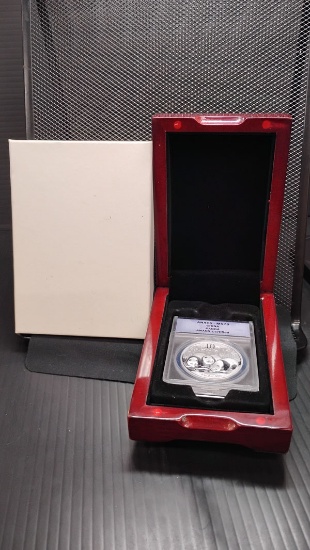 2013 CHINA SILVER 10 YUAN PANDA COIN - MS70