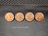 (4) 1968 USA PENNIES