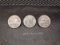 (3) CANADIAN NICKELS 1964 AND (2) 1968
