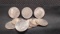 (10) U.S. KENNEDY HALF DOLLARS 1971, 1972, 1974, 1979, 1982, 1983, 1984, 1986, 1988 AND 1990 1990 -