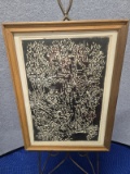 FRAMED 1962 PHYLLIS SELTZER ARTIST PROOF 