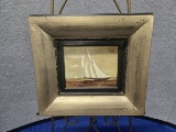 FRAMED SAILBOAT VANVAS PRINT - 20