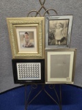 LOT OF 4 ASSORTED FRAMES AND PHOTOS - 14X16