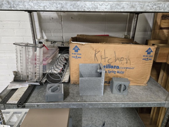 LOT OF MISC VENDING MACHINE PARTS