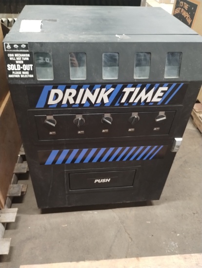 DRINK TIME VENDING MACHINE - SERIAL #1105-9704-A