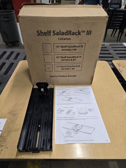 CASE OF 17" SHELF SALAD RACK III  #41050-L-BP