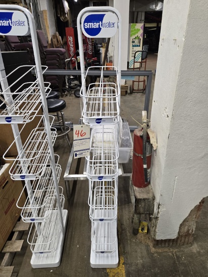 4 TIER SLANTED SMART WATER BEVERAGE RACK