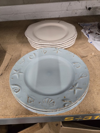 8 ASSORTED PLATES