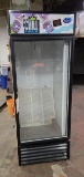 TRUE SINGLE GLASS DOOR REACH IN COOLER - 30