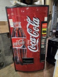 COCA COLA 12 COLUMN REFRIGERATED VENDING MACHINE - RVCC-660-9