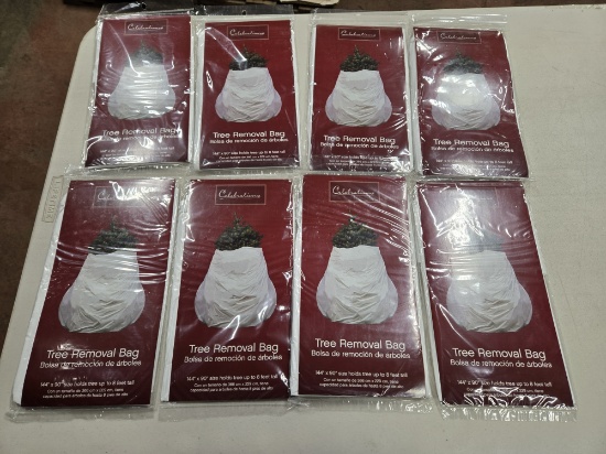 8 TREE REMOVAL BAGS 144" X 90" - HOLDS UP TO AN 8' TREE