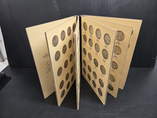 LIBRARY OF COINS VOL. 15 WASHINGTON QUARTERS 1932-1966 SILVER AND NON - 85 COINS TOTAL (83 ARE SILVE