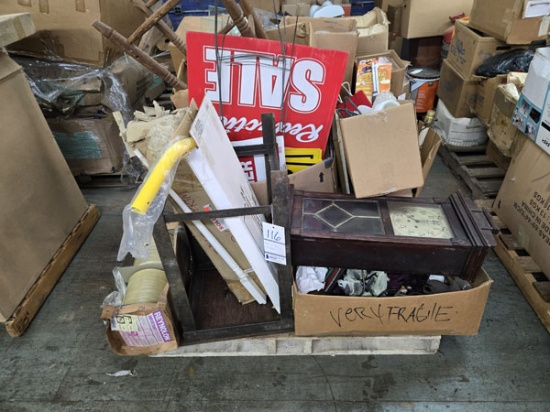 SKID OF MISCELLANEOUS AS SHOWN