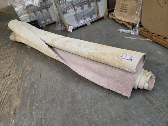 2 PIECES OF CARPET
