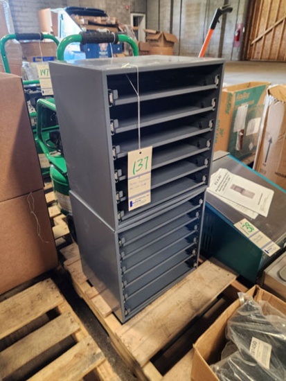 2 Durham Compartment Slide Racks