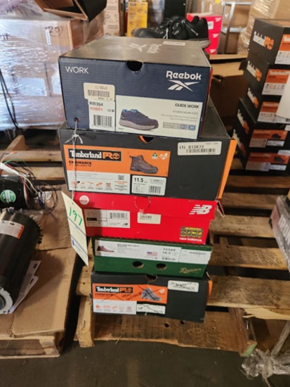5 Pairs Of Work Shoes