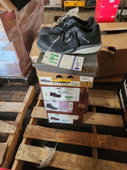 5 PAIRS OF WORK SHOES