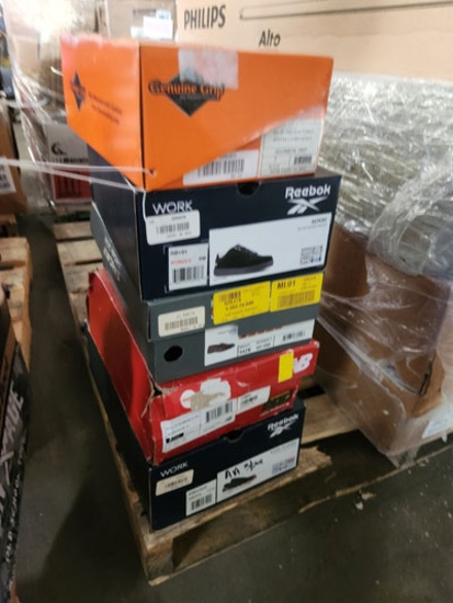 5 PAIRS OF WORK SHOES