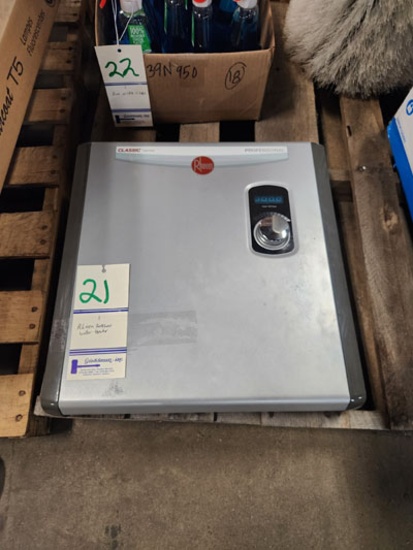 RHEEM TANKLESS WATER HEATER