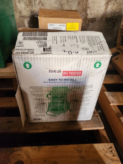 ZOELLER SUMP PUMP - MODEL M98-D
