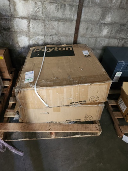 2 Dayton 24" Commercial Air Circulator With Pedestal Base