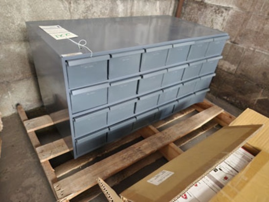 DURHAM METAL 2 DRAWER PARTS CABINET