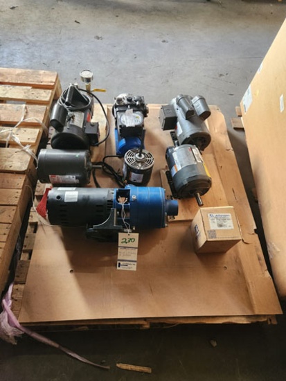 SKID OF MOTORS AND PUMPS