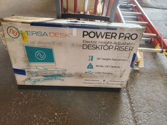 POWER PRO ELECTRIC HEIGHT ADJUSTABLE DESKTOP RISER