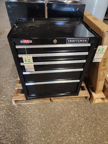 CRAFTSMAN 5 DRAWER TOOL BOX 31" X 27" X 18"