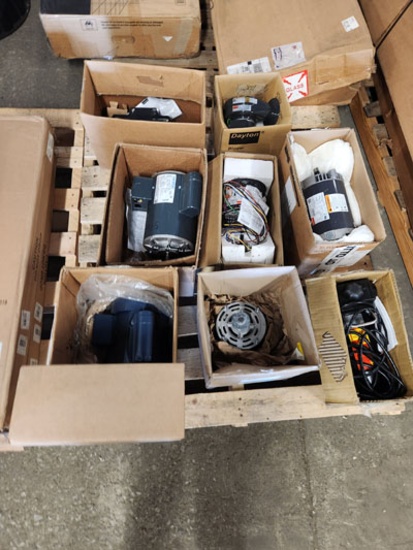 SKID OF MOTORS AND PUMPS