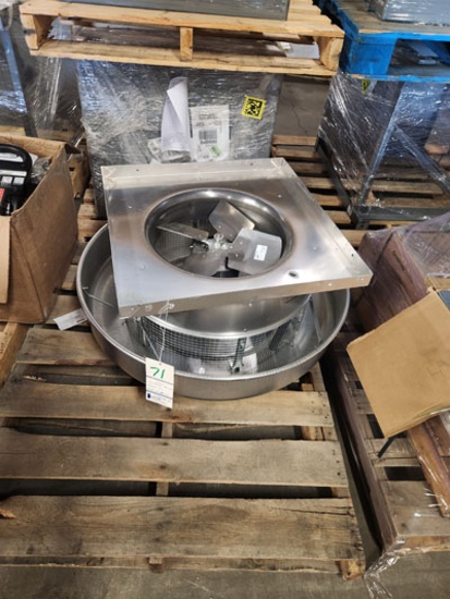 DAYTON COMMERCIAL ALUMINUM EXHAUST FAN - MODEL 818NJ9