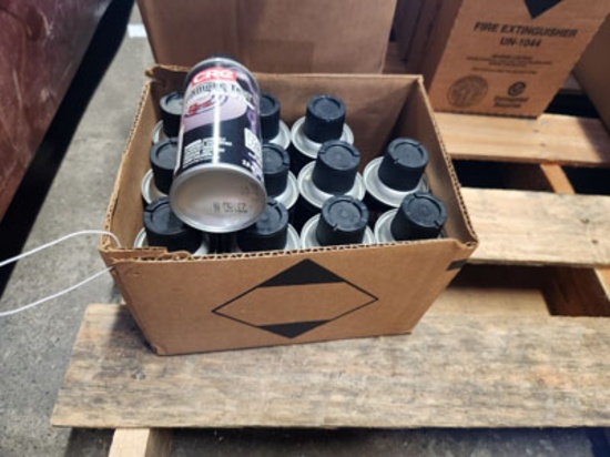 Box Of Crs Smoke Detector Test Cans