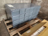 DURHAM METAL 2 DRAWER PARTS CABINET