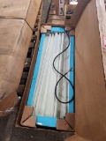 4; LIGHT FIXTURE FOR PAINT BOOTH - 1 BULB BROKEN
