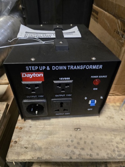 Dayton Step Up & Down Transformer Mod: 16v988b