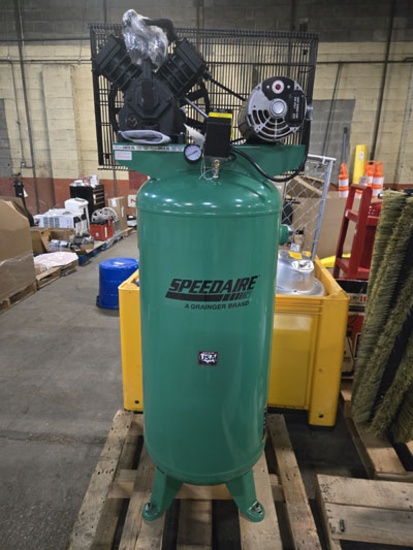 Speedaire 60 Gal. Stationary Air Compressor Mod: 4me98a/Agm07