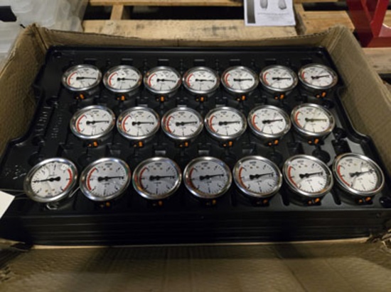 30 Wika En 837-1 Pressure Gauges