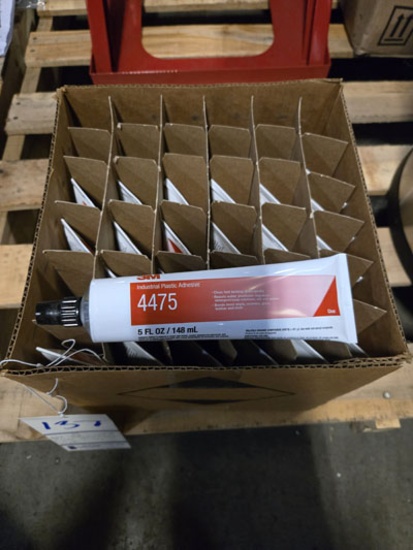 25 Tubes Of 3m Industrial Plastic Adhesives 5fl Oz Tubes- 4475