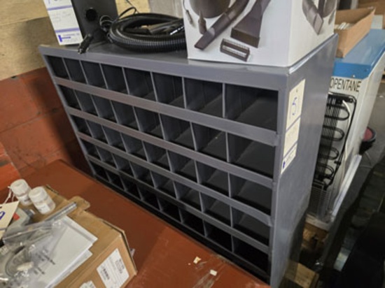 DURHAM STEEL SORHNG SHELVING UNIT