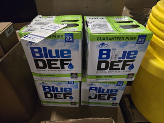 (4) 2.5 Gallons Of Peak Blue Def Diesel Exhaust Fluid