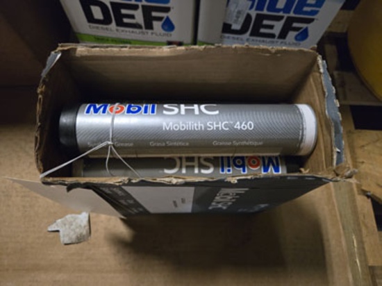 9 Tubes Mobil Shc 460 Synthetic Grease - M6048b