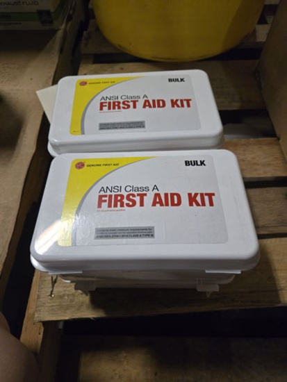 4 GENUINE BULK ANSI CLASS A FIRST AID KITS