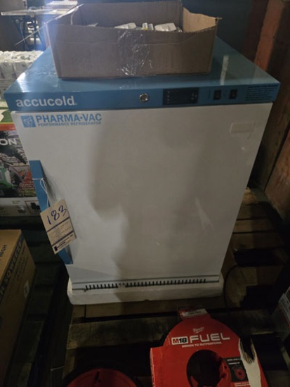 ACCUCOLD PHARMA VAC MEDICAL REFRIGERATOR MOD: ARS6PV456/ARS6PV4 40 CU. FT 23 X 23 X 42