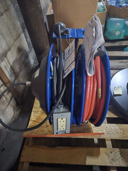 COXREEL'S SPRING RECTRACTABLE AIR & ELECTRIC REEL- SERIES C MOD: C-L350-5012-F