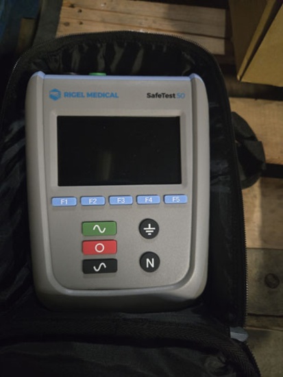 Rigel Medical Safetest 50 Biomedical Electrical Safety Analyzer